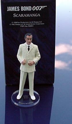 Union Jack JAMES BOND 007 self standing logo display Corgi Roger Moore Citroen