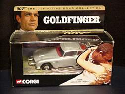 1/64 CORGI JAMES BOND 007 FORD MUSTANG GOLDFINGER COLLECTORS CARD OLD STOCK 