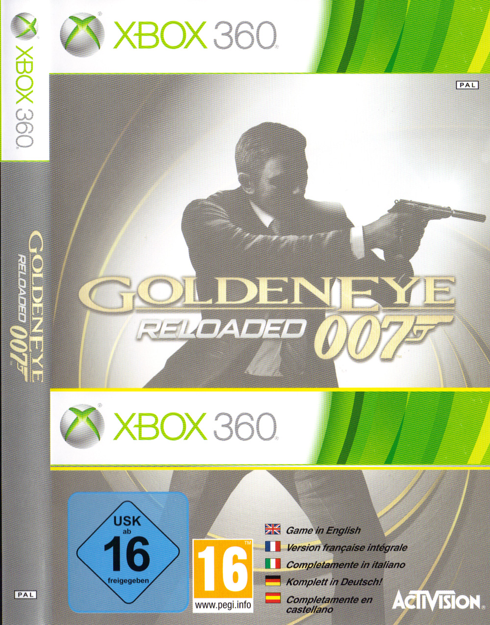 GoldenEye 007 Reloaded dvd label - DVD Covers & Labels by